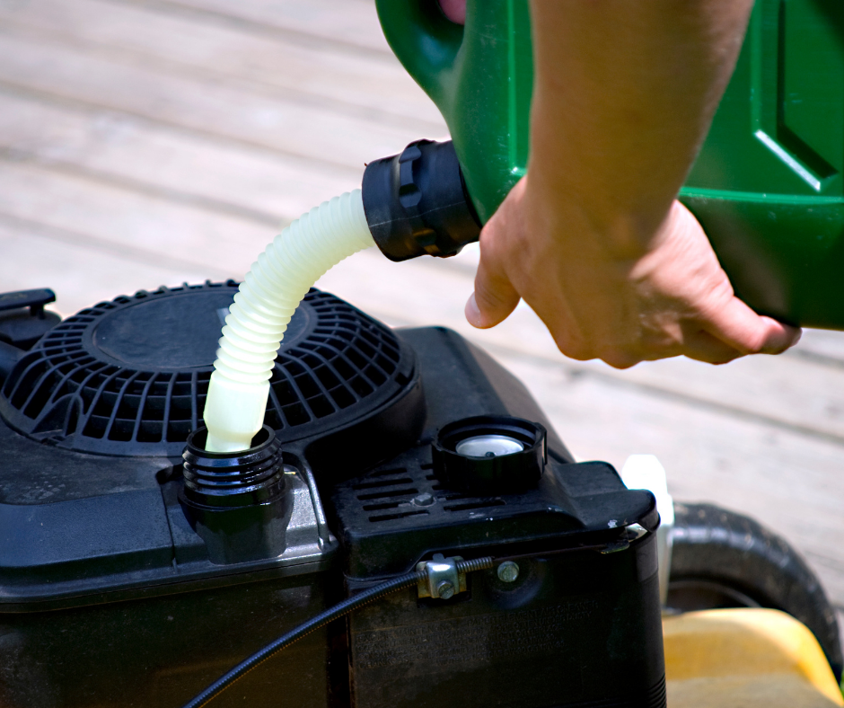 Refueling a Home Generator